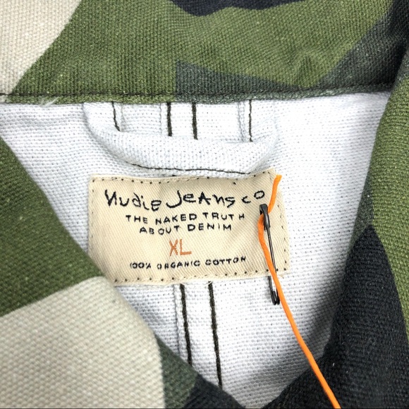 NWT Nudie Jeans Men’s Paul Swedish Camo Jacket - Picture 7 of 7